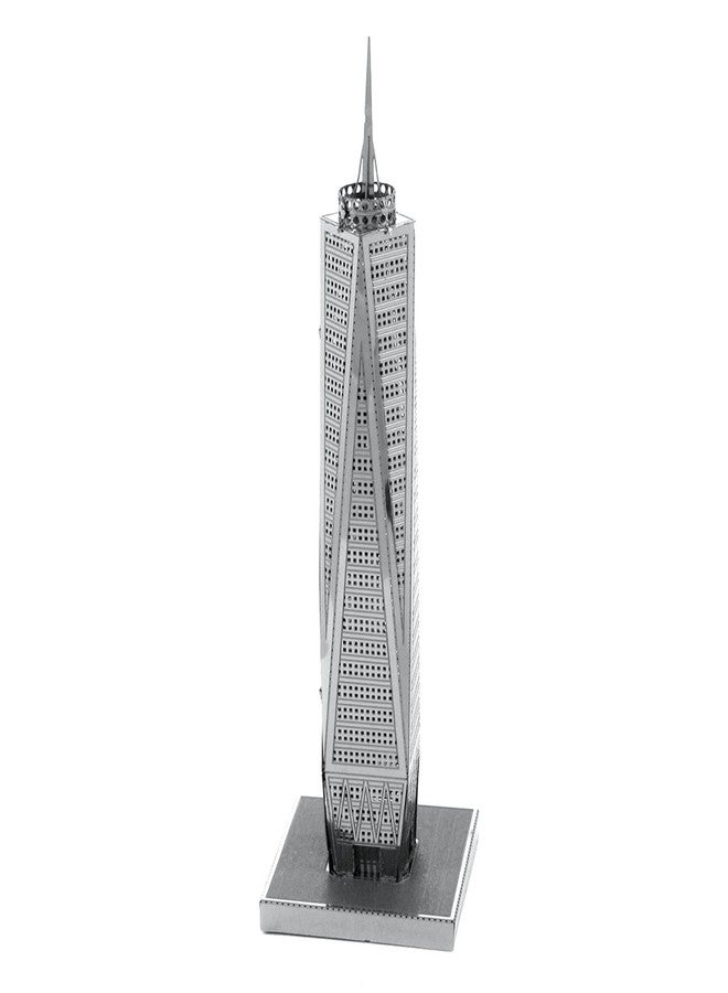 Fascinations Metal Earth One World Trade Center Building 3D Metal Model Kit - Image 2